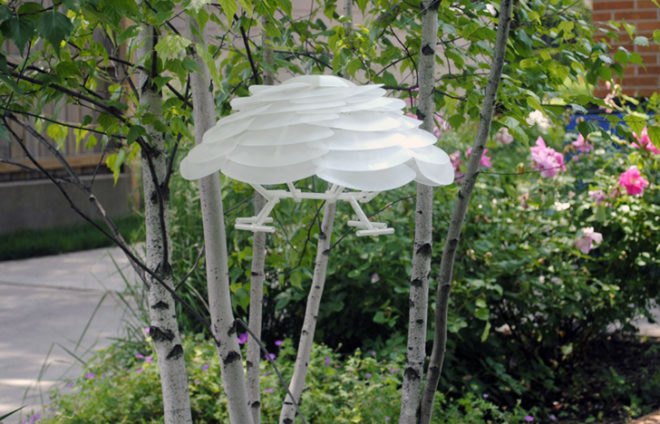 green design, eco design, sustainable design, MakerBot, 3D printed birdhouse, #birdhousechallenge, Erik J. Durwood, American Craftsman Bungalow Birdhouse, MakerBot NYC, MakerBot PLAY Filament, Egg-bot, Gyrobot, Valcrow