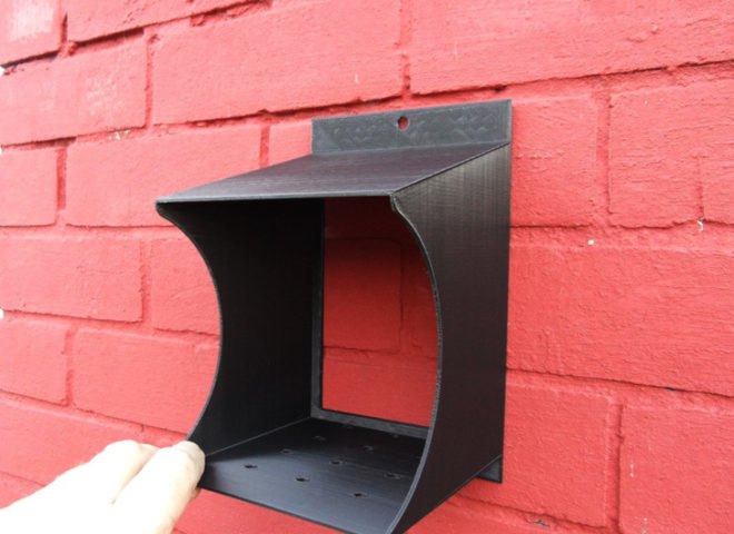 green design, eco design, sustainable design, MakerBot, 3D printed birdhouse, #birdhousechallenge, Erik J. Durwood, American Craftsman Bungalow Birdhouse, MakerBot NYC, MakerBot PLAY Filament, Egg-bot, Gyrobot, Valcrow