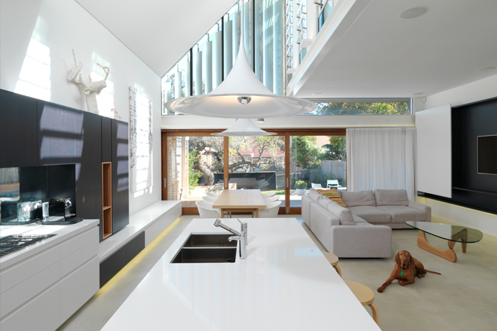 Waverley Residence, Anderson Architecture, waverley, australia, sydney, eco house, green house, modern green house, passive solar design