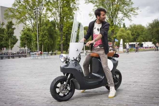 be.e, electric scooter, waarmakers, van.eko, plants, composite, battery