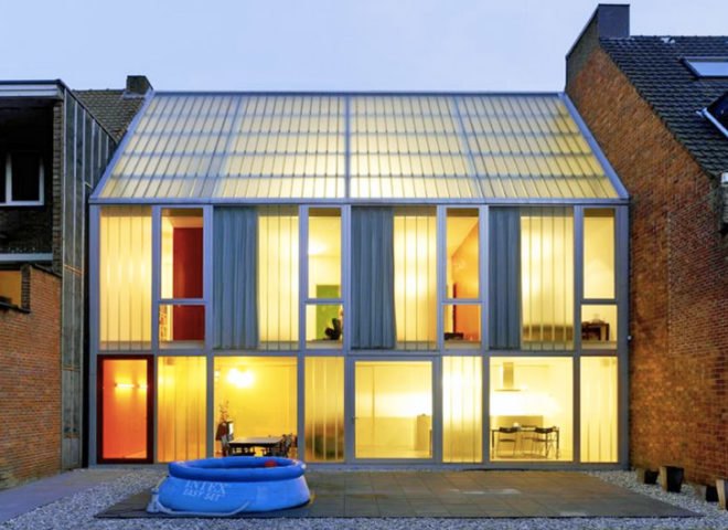 dmvA, open/closed, House BVA, belgium, two-faced, natural light, Architecture, Daylighting