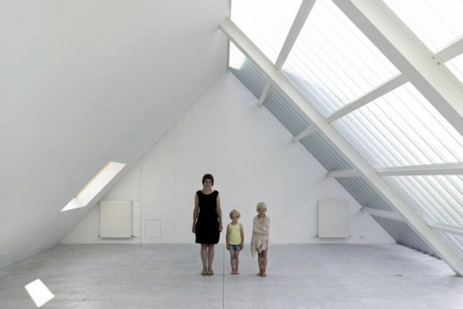 dmvA, open/closed, House BVA, belgium, two-faced, natural light, Architecture, Daylighting