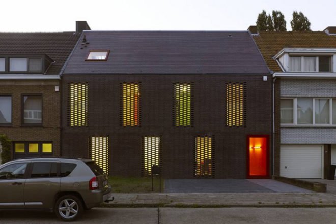 dmvA, open/closed, House BVA, belgium, two-faced, natural light, Architecture, Daylighting