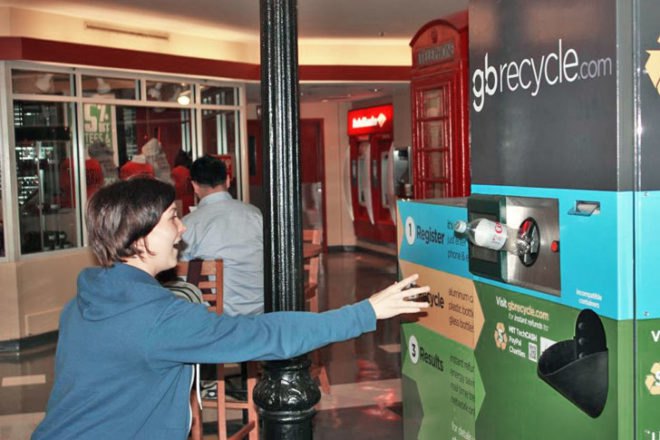 greenbean recycle, shanker sahai, reverse vending machine, mit