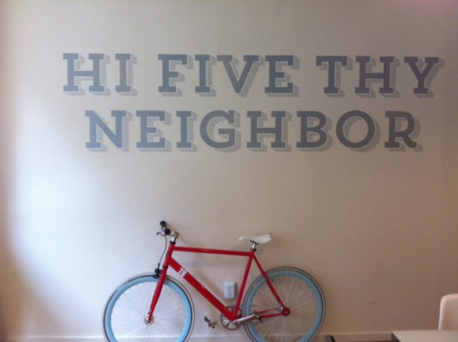 upcycled furniture, vintage furniture, co-working space, b hive Bridgeport, b hive coworking space, recycled furniture, craigslist furniture, goodwill, green office spaces, green working spaces