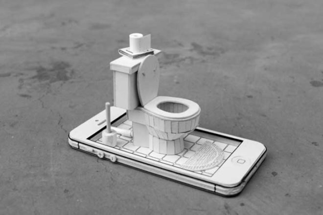 kevin lck, technology, interaction, electronics, cardboard, diorama