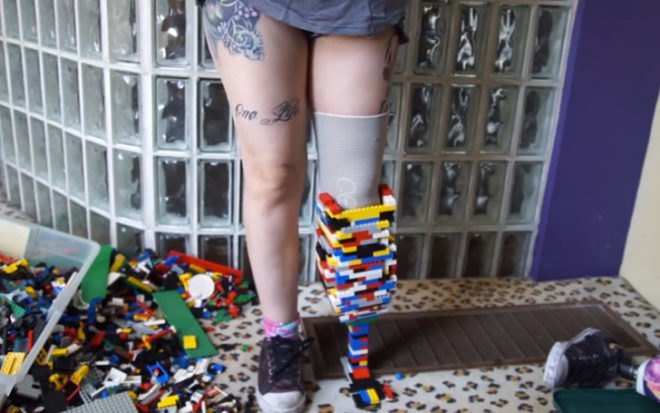 christina stephens, amputee ot, lego, legoleg, prosthetic limb, leg