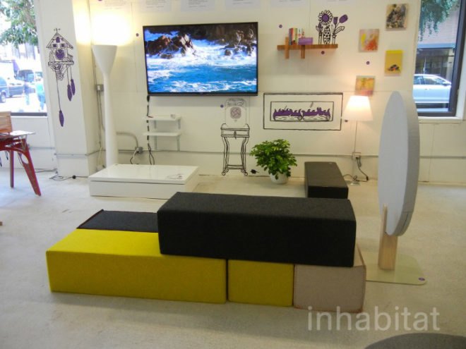 double duty furniture, eco design, small homes, small living, small spaces, space saving design, space saving furniture, tiny apartment, tiny apartment nyc, tiny apartments, transforming furniture, psfk, psfk future of home living