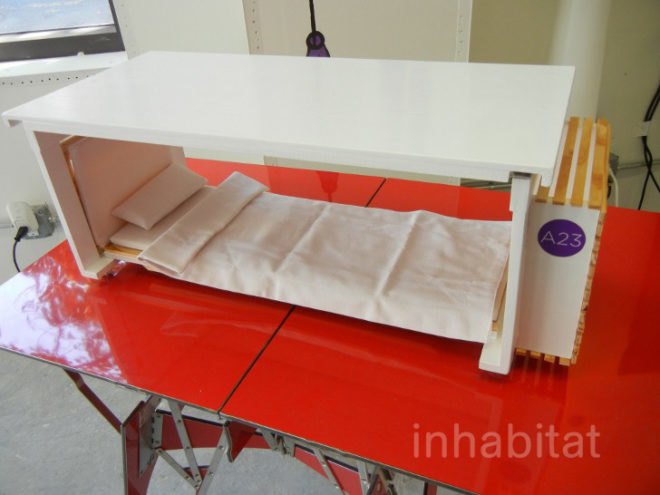 double duty furniture, eco design, small homes, small living, small spaces, space saving design, space saving furniture, tiny apartment, tiny apartment nyc, tiny apartments, transforming furniture, psfk, psfk future of home living
