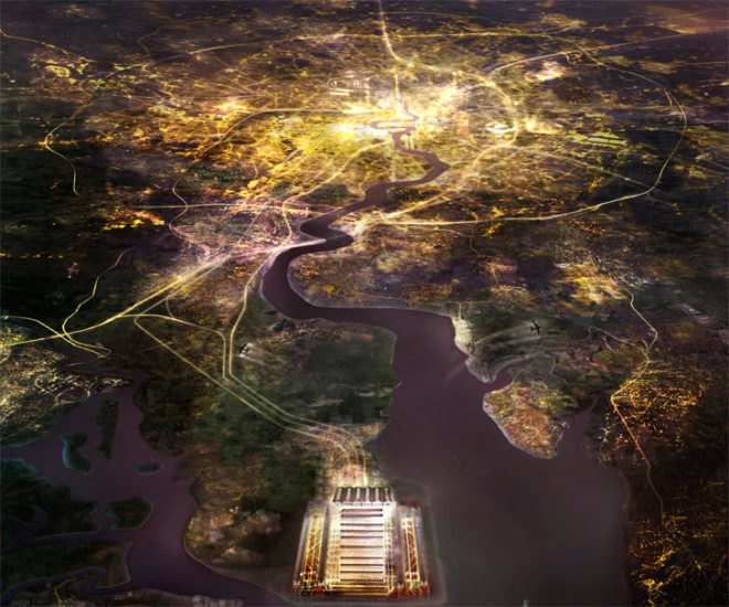 green design, eco design, sustainable design, Foster and Partners, Thames Estuary, Isle of Grain, Thames Hub Airport