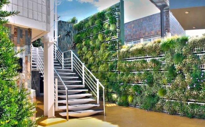 Estudio 108, vertical garden, modular green walls, living walls in Spain, botanical design, green design, sustainable design, eco-design, Madrid, Spain, Estudio 108, Air Garden, Reina Sofia Museum vertical garden,