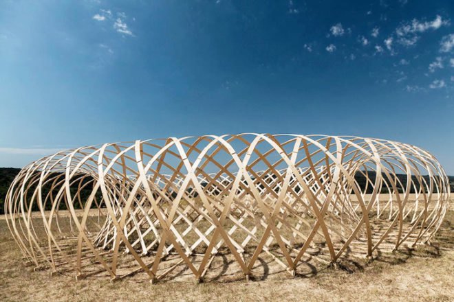 2013 Hello Wood, Step Closer!, art camp Hungary, wood installations, art installations, windmill design, outdoor pub, BigO installation, fireNEST installation, mobile bench system, Panorama Pee Hole, Mill of Mordor, Gallish installation