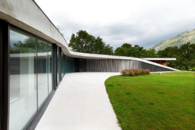 CAEaCLAVELES, hotel, green roof, eco travel, spain, Longo Roldan Arquitectos