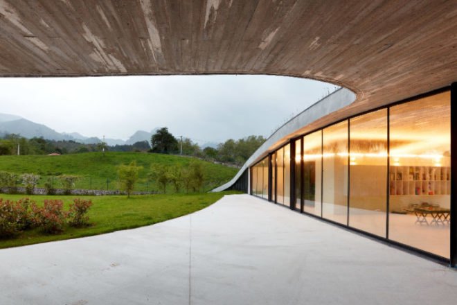 CAEaCLAVELES, hotel, green roof, eco travel, spain, Longo Roldan Arquitectos
