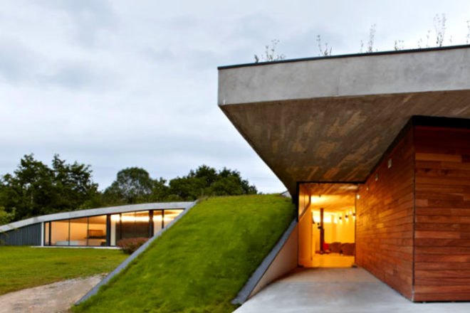 CAEaCLAVELES, hotel, green roof, eco travel, spain, Longo Roldan Arquitectos