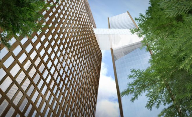 SHoP Architects, Dancing Towers, Turtle Bay, Hurricane Sandy, JDS Development, green buildings, flooding protection, New York, Manhattan, Michael Stern
