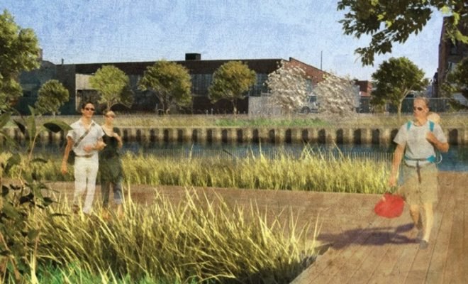 green design, eco design, sustainable design, Gowanus Canal, Gowanus Canal Sponge Park, Susannah Drake, dlandstudio, storm water management