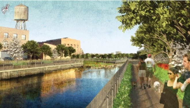 green design, eco design, sustainable design, Gowanus Canal, Gowanus Canal Sponge Park, Susannah Drake, dlandstudio, storm water management