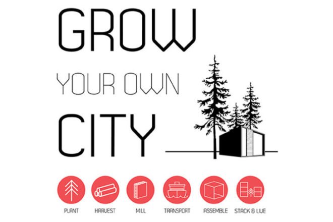 Grow Your Own City, timber in the city, clt, student project, design competition, red hook, modular housing, affordable housing, prefab factory, sustainable development