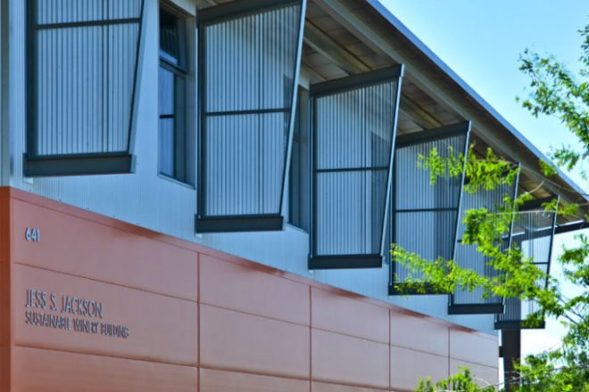 Jess Jackson Sustainable Winery, Siegel & Strain Architects, UC Davis, net zero, passive house, eco winery, eco school
