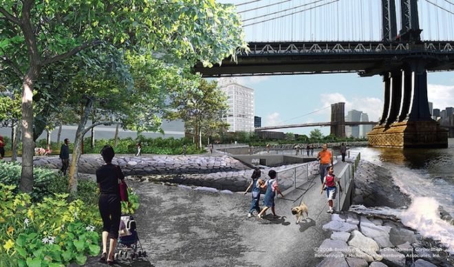 Brooklyn Bridge Park, Dumbo apartment complexes, Monadnock Construction, Alloy Developers, Brooklyn development project, brooklyn architecture, brooklyn urban green space, brooklyn parks, design, sustainable design, eco-design