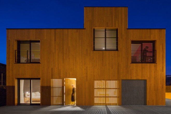MYCC, Prefab, JP House, brise soleil, spain, wicker, mimbre, breeze, crossed ventilation, daylight, Prefab Housing, Architecture, Daylighting, modular