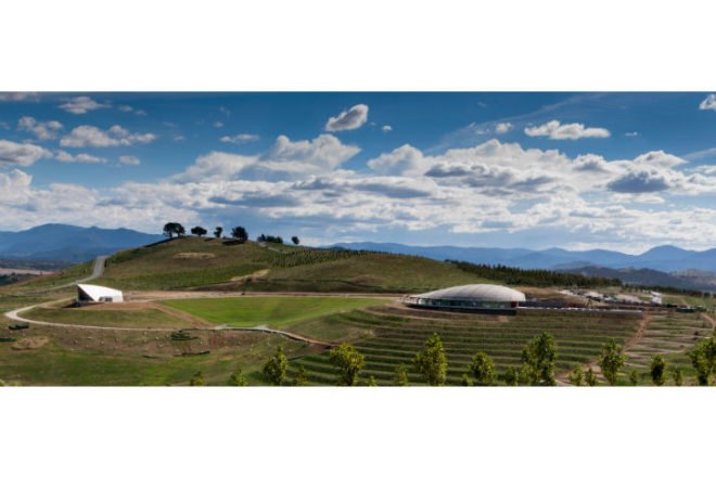 National Arboretum Canberra, Village Centre, Tonkin Zulaikha Greer, Taylor Cullity Lethlean, arboretum, visitor centre, eco visitor center, canberra, seed bank