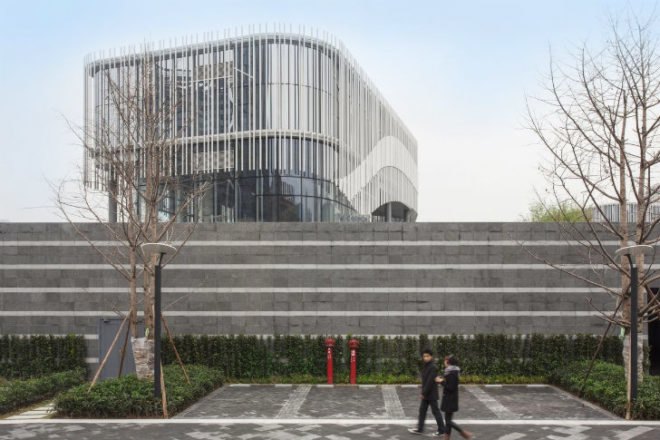 Palm Island, HASSELL, chongqing, china, water-cooled, eco restaurants, shade screen, daylighting