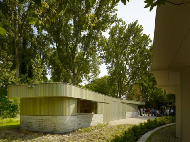 Park Building Beatrixpark, Marc Prosman, amsterdam, green roof, park building, beatrixpark
