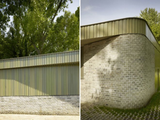 Park Building Beatrixpark, Marc Prosman, amsterdam, green roof, park building, beatrixpark