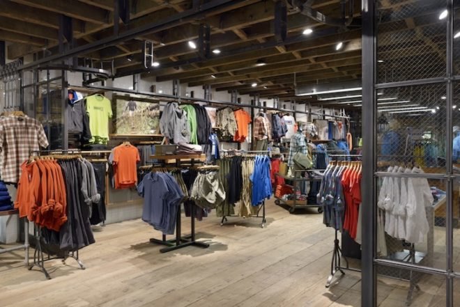 meatpacking district, patagonia meatpacking, reclaimed materials, reclaimed architecture, locally sourced materials, reclaimed softwood joists, mna, michael neumann architecture, industrial architecture