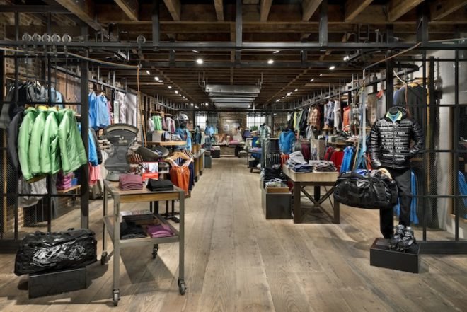 meatpacking district, patagonia meatpacking, reclaimed materials, reclaimed architecture, locally sourced materials, reclaimed softwood joists, mna, michael neumann architecture, industrial architecture