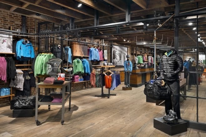 meatpacking district, patagonia meatpacking, reclaimed materials, reclaimed architecture, locally sourced materials, reclaimed softwood joists, mna, michael neumann architecture, industrial architecture