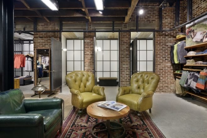 meatpacking district, patagonia meatpacking, reclaimed materials, reclaimed architecture, locally sourced materials, reclaimed softwood joists, mna, michael neumann architecture, industrial architecture