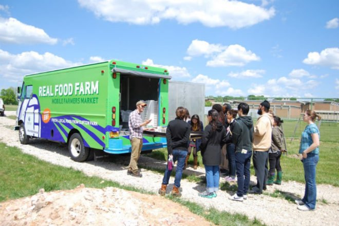 Real Food Farm, Mobile Market, food desert, baltimore, sustainable food, urban farming,