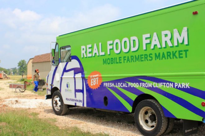 Real Food Farm, Mobile Market, food desert, baltimore, sustainable food, urban farming,