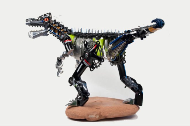 SRAM pART Project 2013, SRAM, park city, utah, bike parts, bike part sculpture, recycled materials, kimball art center, world bicycle relief