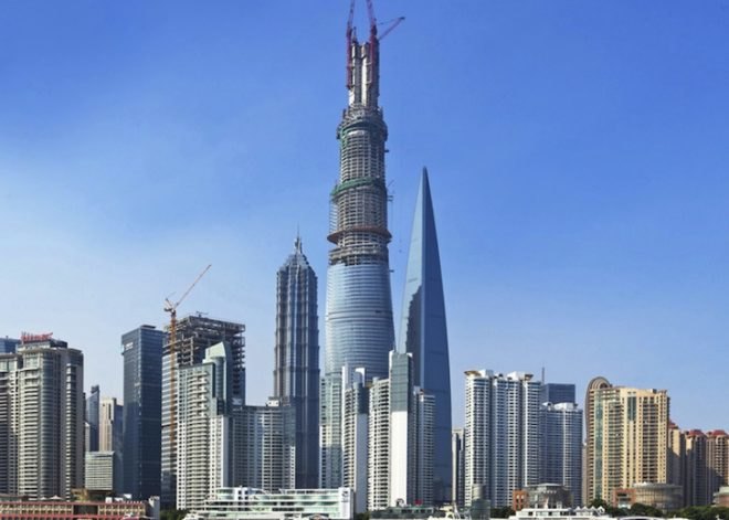 Gensler, chinese architecture, world's second tallest tower, Shanghai tower, Shanghai financial district construction, skyscrapers, reduce wind load for chinese architecture, Art Gensler, Shanghai tower topping out ceremony, sky gardens shanghai,