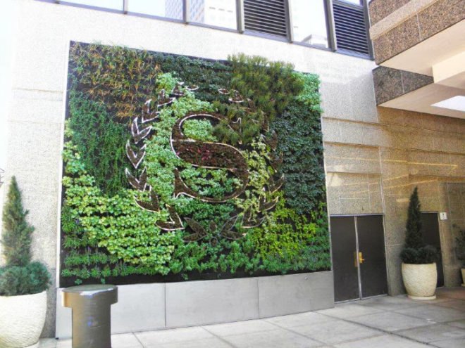 Sheraton Vertical Garden, Urbanarbolism, vertical garden, denver, unusualgreen, hydroponic garden, mile high gardening conference