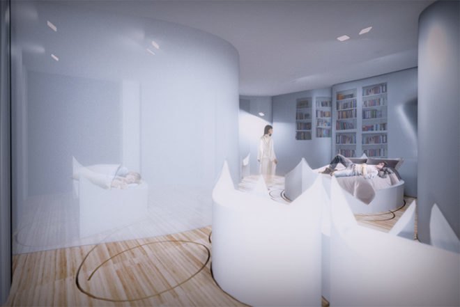 green design, eco design, sustainable design, flexible living space, TU Delft, Pop Up interactive apartment, small living