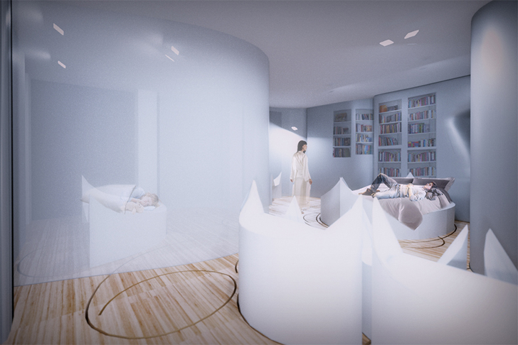 green design, eco design, sustainable design, flexible living space, TU Delft, Pop Up interactive apartment, small living