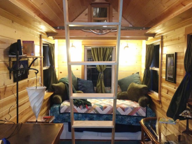 green design, eco design, sustainable design, tiny house hotel, Caravan Tiny House Hotel, Alberta Arts District, Portland tiny homes, efficient living