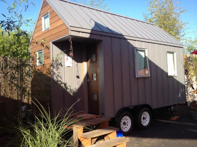 green design, eco design, sustainable design, tiny house hotel, Caravan Tiny House Hotel, Alberta Arts District, Portland tiny homes, efficient living