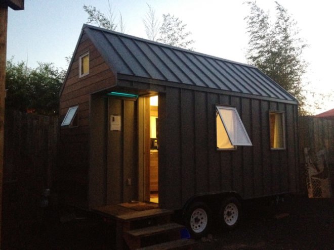 green design, eco design, sustainable design, tiny house hotel, Caravan Tiny House Hotel, Alberta Arts District, Portland tiny homes, efficient living