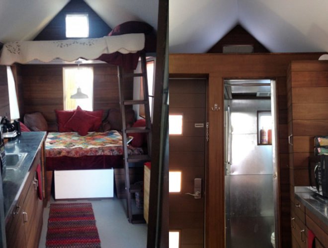 green design, eco design, sustainable design, tiny house hotel, Caravan Tiny House Hotel, Alberta Arts District, Portland tiny homes, efficient living
