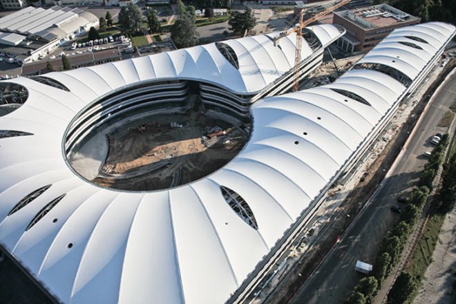 University of Turin, Foster + Partners, Turin, form TL, passive solar