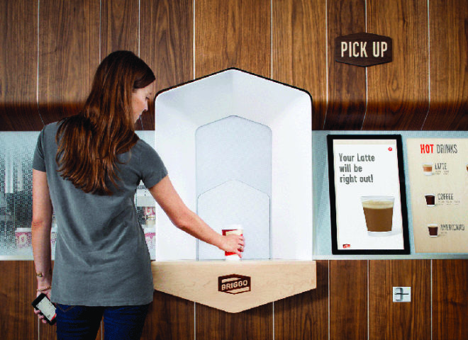 Yves Béhar, Briggo, Briggo coffee, Fuseproject, coffee maker, coffee machine, green gadgets, interactive design, smartphone-operated machine, digital design, smartphone-controlled design, smart design, coffee, perfect cup of coffee