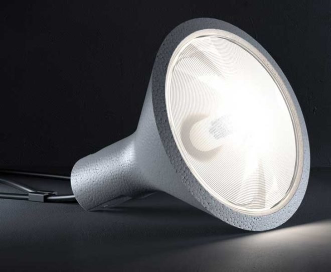 yupik lamp, styrofoam, fontana arte, form us with love, moving, light