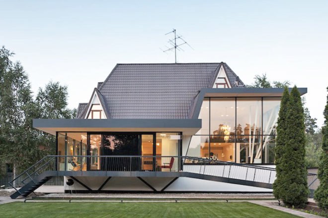 4a Architekten, House N, Dmitry Chebanenko, modern architecture, modern facelift, contemporary residence, modern residence, moscow architecture,