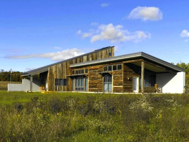 BarnAgain, InSite Architecture, green home, reclaimed wood, barn wood, solar home